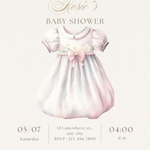 Baby Shower Invitation Set