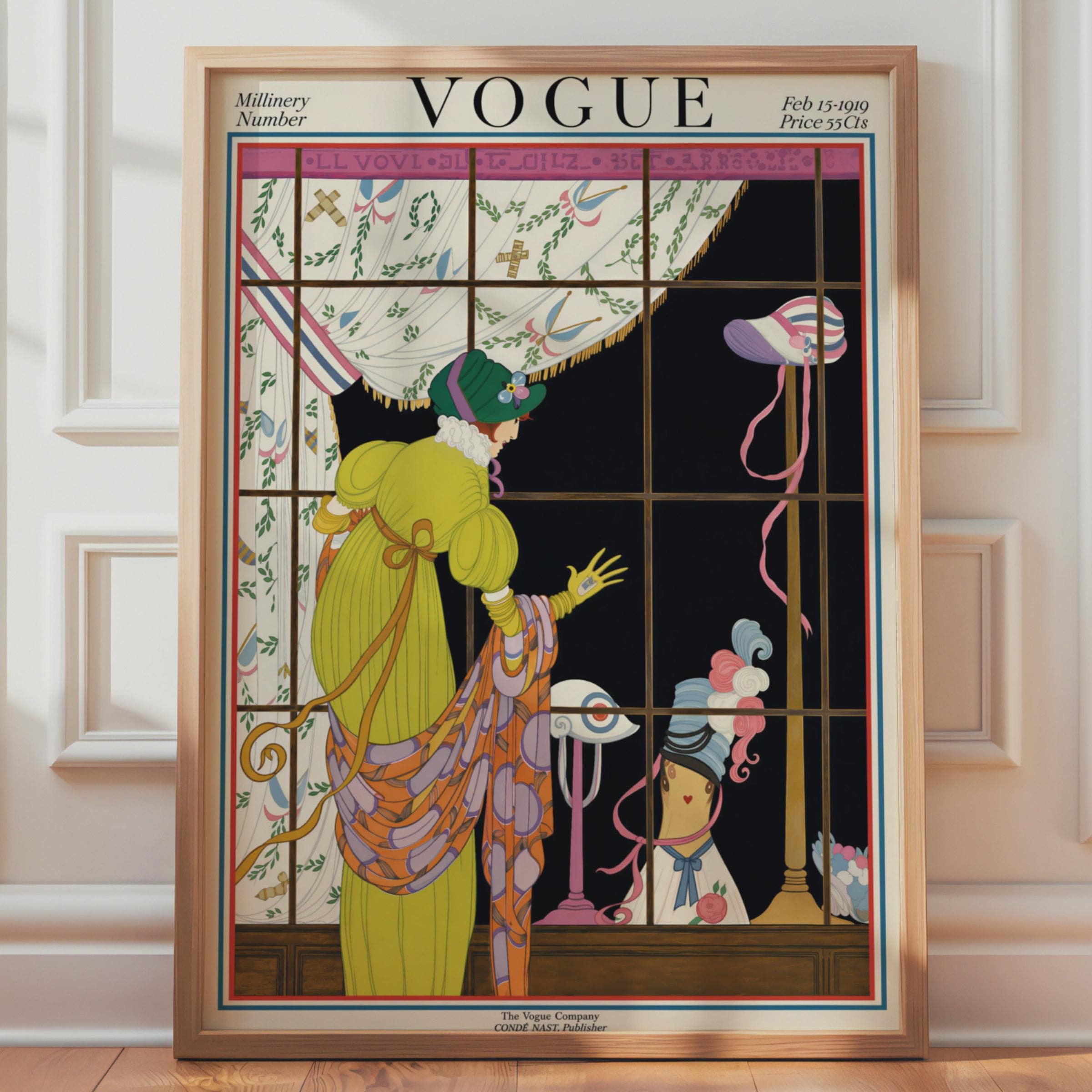 Vintage Vogue Posters - Etsy