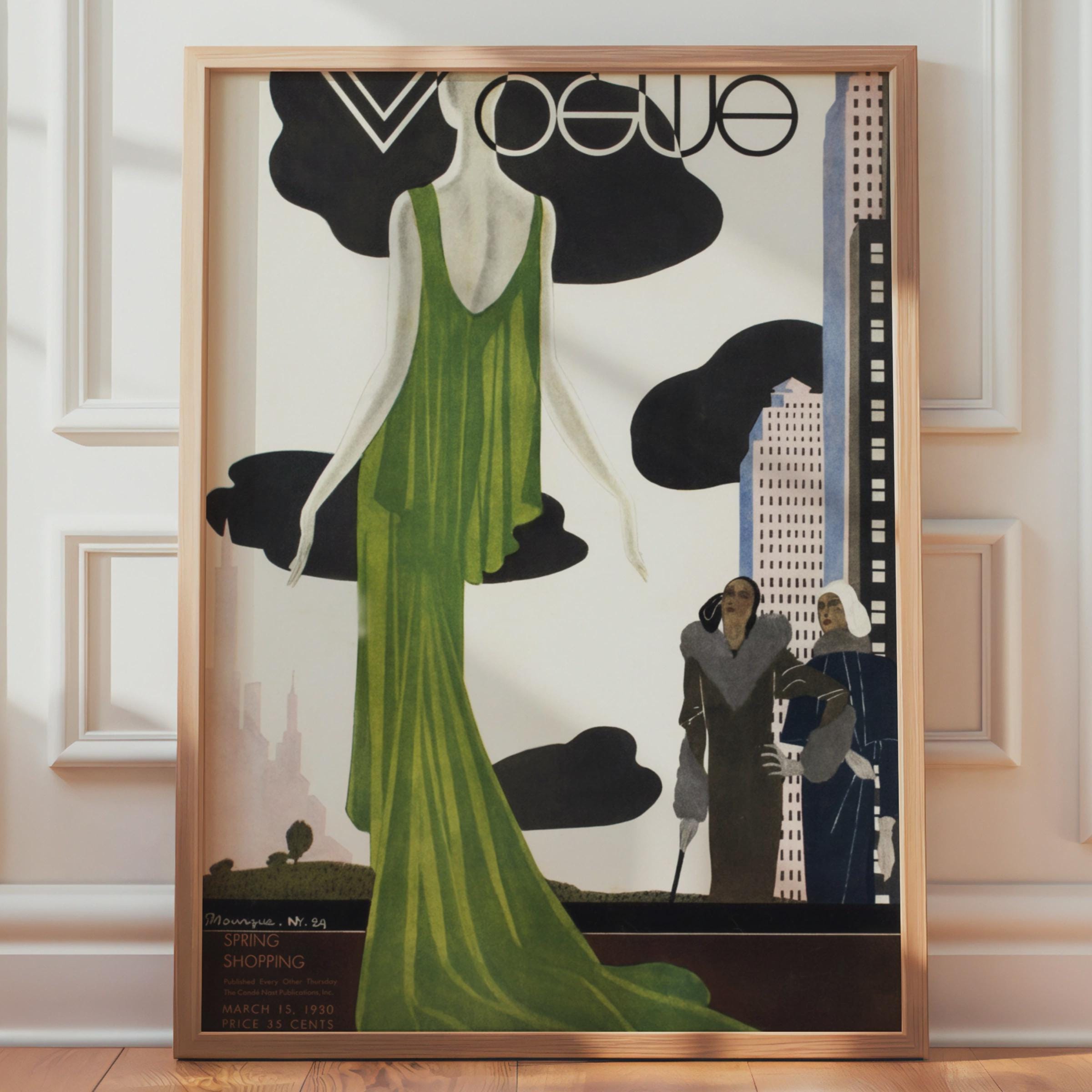 Vintage Vogue Frame - Etsy