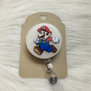 Nintendo Badge Reel 