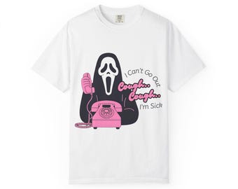 Ghost Face Mean Girls Mashup T-Shirt, Scream Movie Halloween Apparel