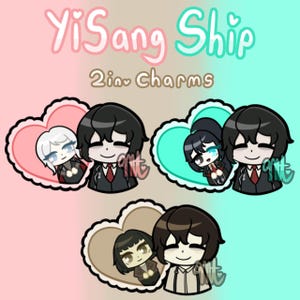 PREORDER // Yi Sang Limbus Company Ship Charms // Fausang , Hongsang , Sangbaek