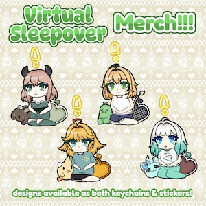 Virtual Sleepover Event Merch