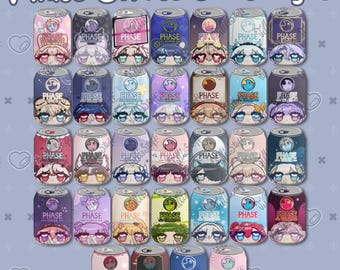 PREORDER // Phase Connect Coffee Can Badges