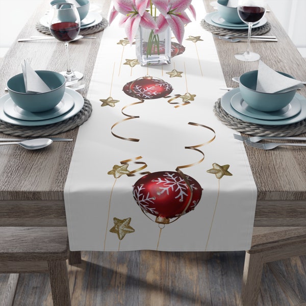 Holiday Table Runner Etsy