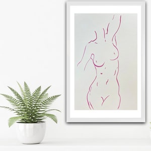 Pittura originale - Body Positive - Firmato dall'Artista