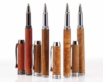 Roller Pen aus Holz, Tintenroller, Rollerball Stift aus besonderen Hölzern