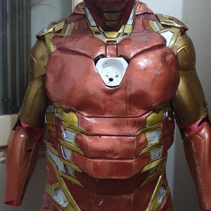 Casco de Iron Man, Casco de Ironman Mark 3 de Metal, Cosplay de Iron Man  Tony Stark, Réplica de utilería de película portátil a escala 1/1 -   México