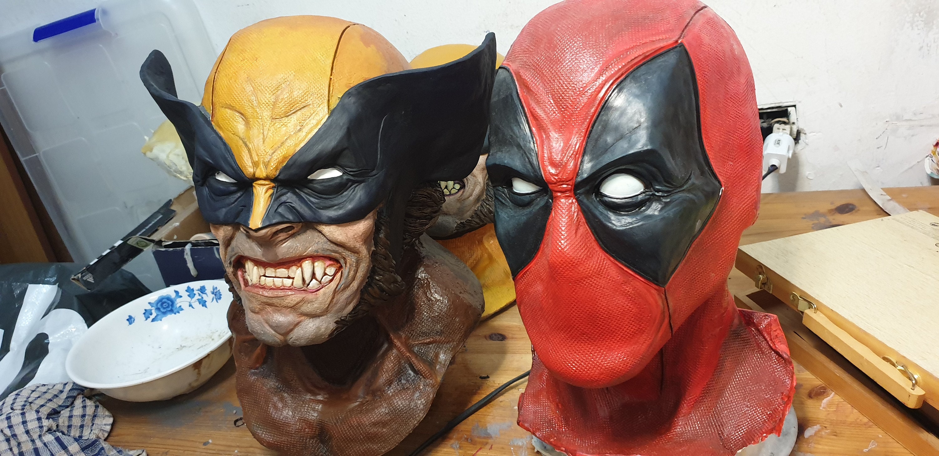 アメコミ Wolverine Bust Paperweight Marvel X-Men Wolverine Bust Paperweight by Monogram