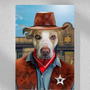 Custom Renaissance Pet Portrait | Unique Dog & Cat Art