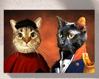 Custom Renaissance Pet Portrait | Regal Pet Art Print