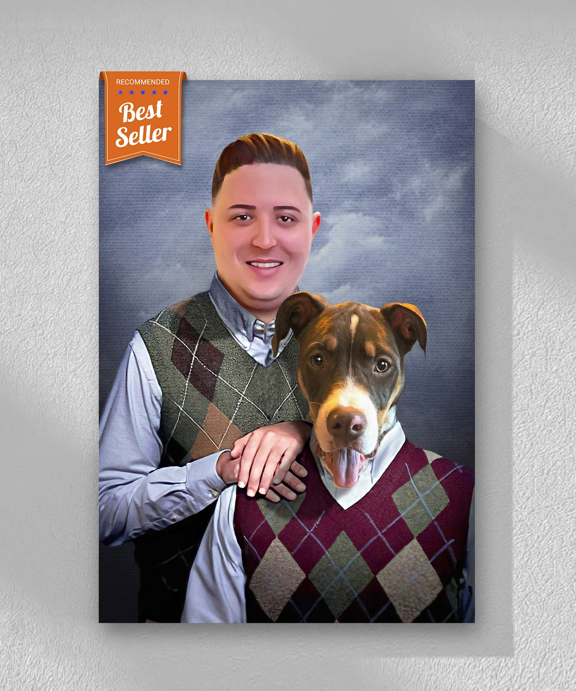 Step Brothers Human & Pet Portrait and Personalized Dog - Etsy