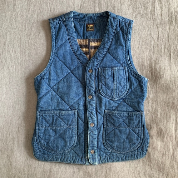 Lee 101 - unisex vest denim vintage inspired