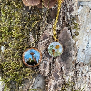 Wander Fine Silver Pendant Handmade by SilverWishes Earth Jewelry Natural Vines and Leaf