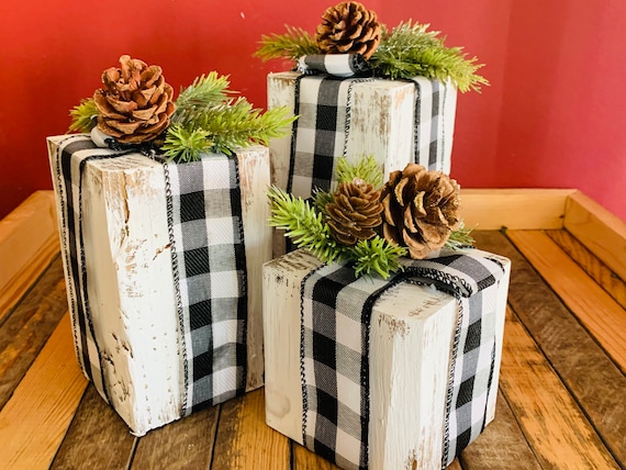 Pallet Wood Rustic Box Centerpieces with Farmhouse Style - Knick of Time  Rustic Wood Centerpiece
