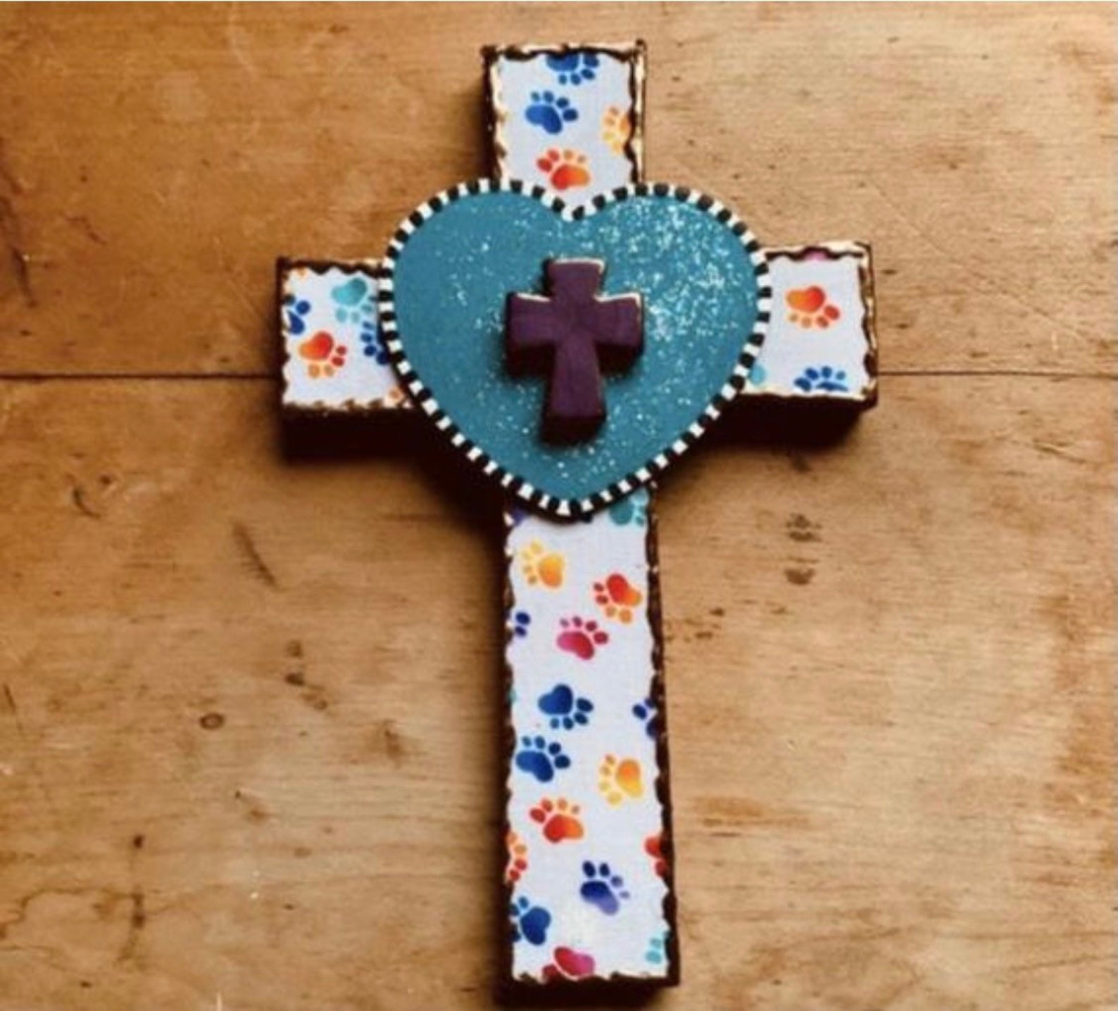 Pet loss cross one of a kind unique pet memorial deceased | Etsy