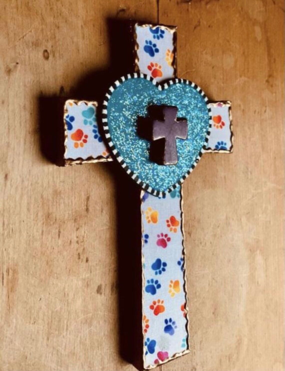 Pet loss cross one of a kind unique pet memorial deceased | Etsy