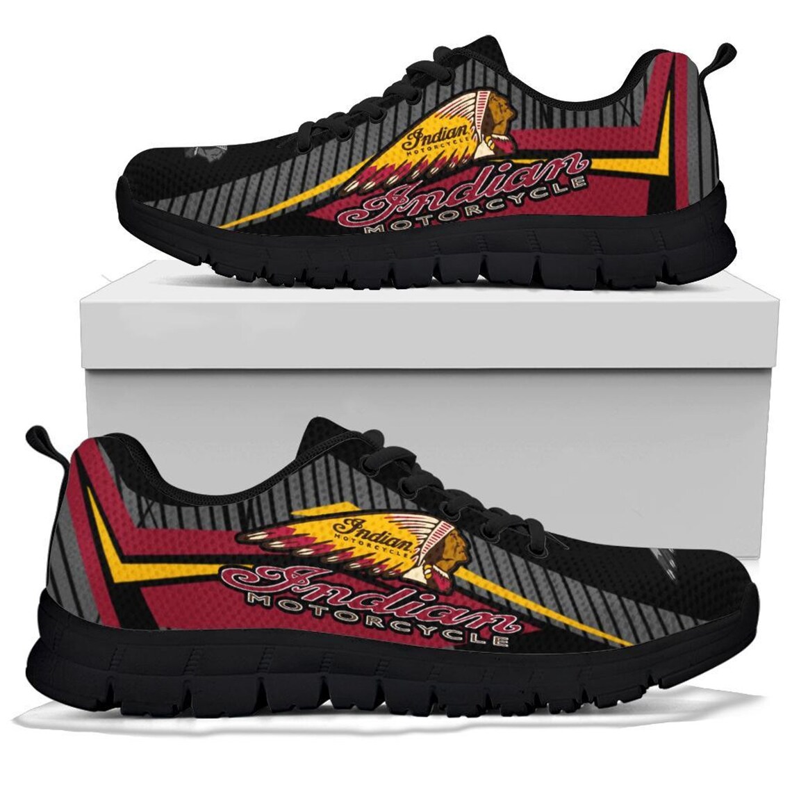 Indian motorcycle Sneaker shoe Unisex Sneaker Running shoes | Etsy