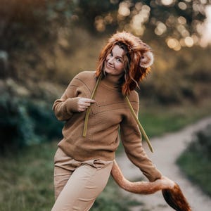 Lion style hat&tail