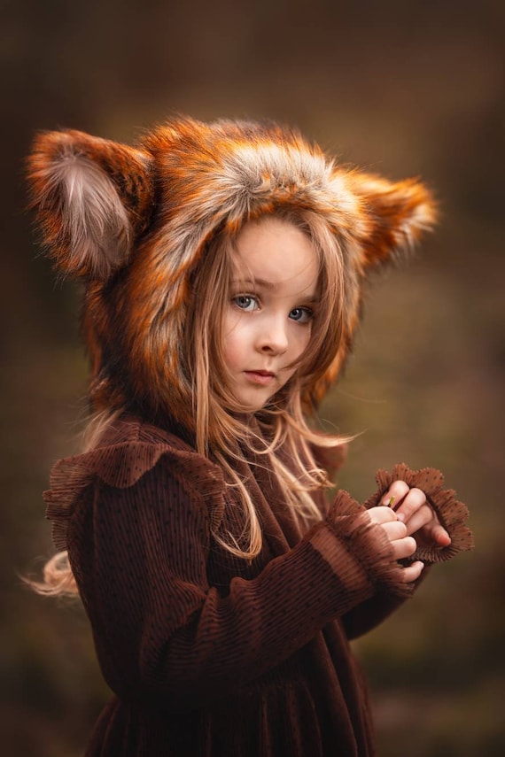 Red Fox style costume, hat&tail