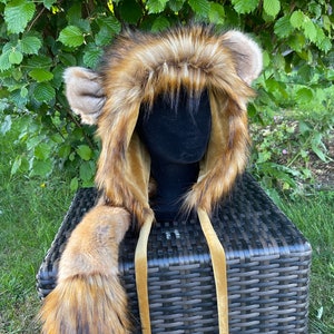 Lion style hat&tail