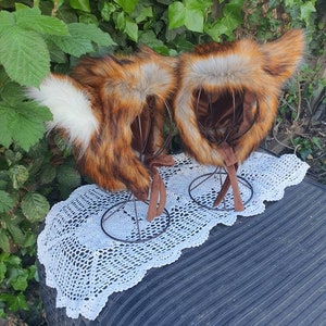 Red Fox style costume, hat&tail image 6