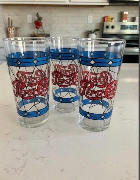 Vintage pepsi glass - Etsy 日本