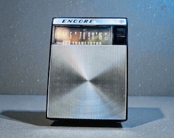 Radio portátil Encore WORKS, radio portátil de bolsillo totalmente original