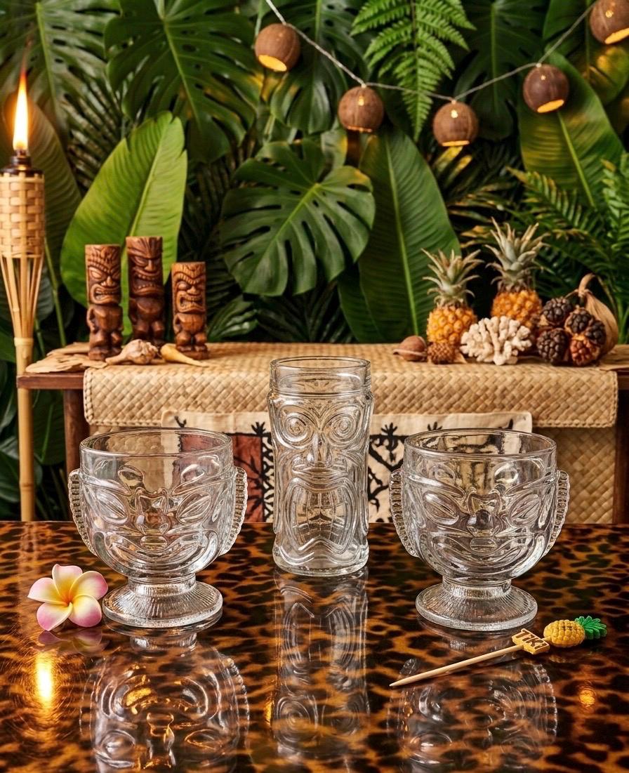 Tiki Glass Vintage - Etsy