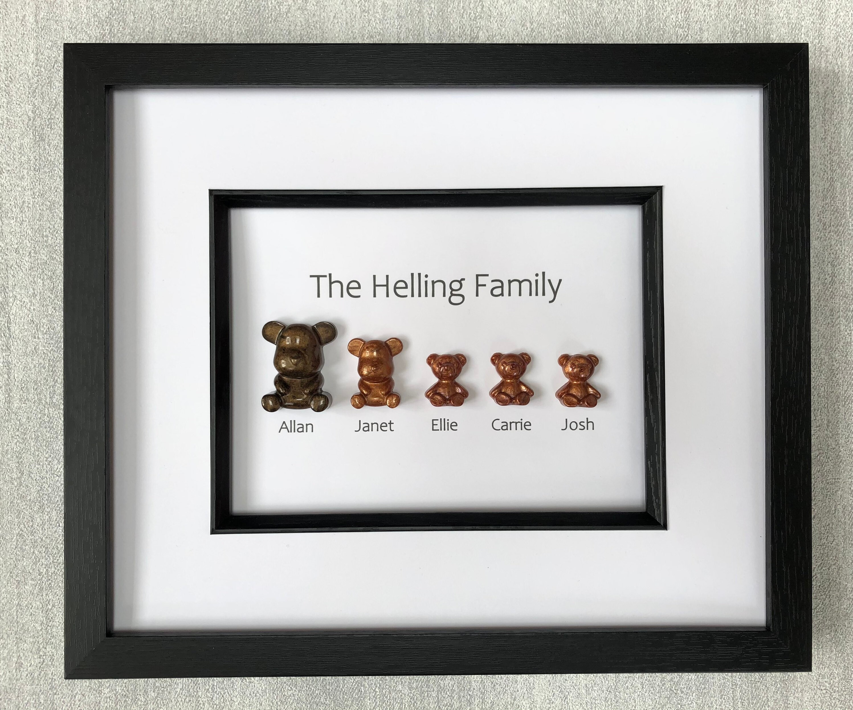 Personalised family frame family frame personalised gift Etsy Italia
