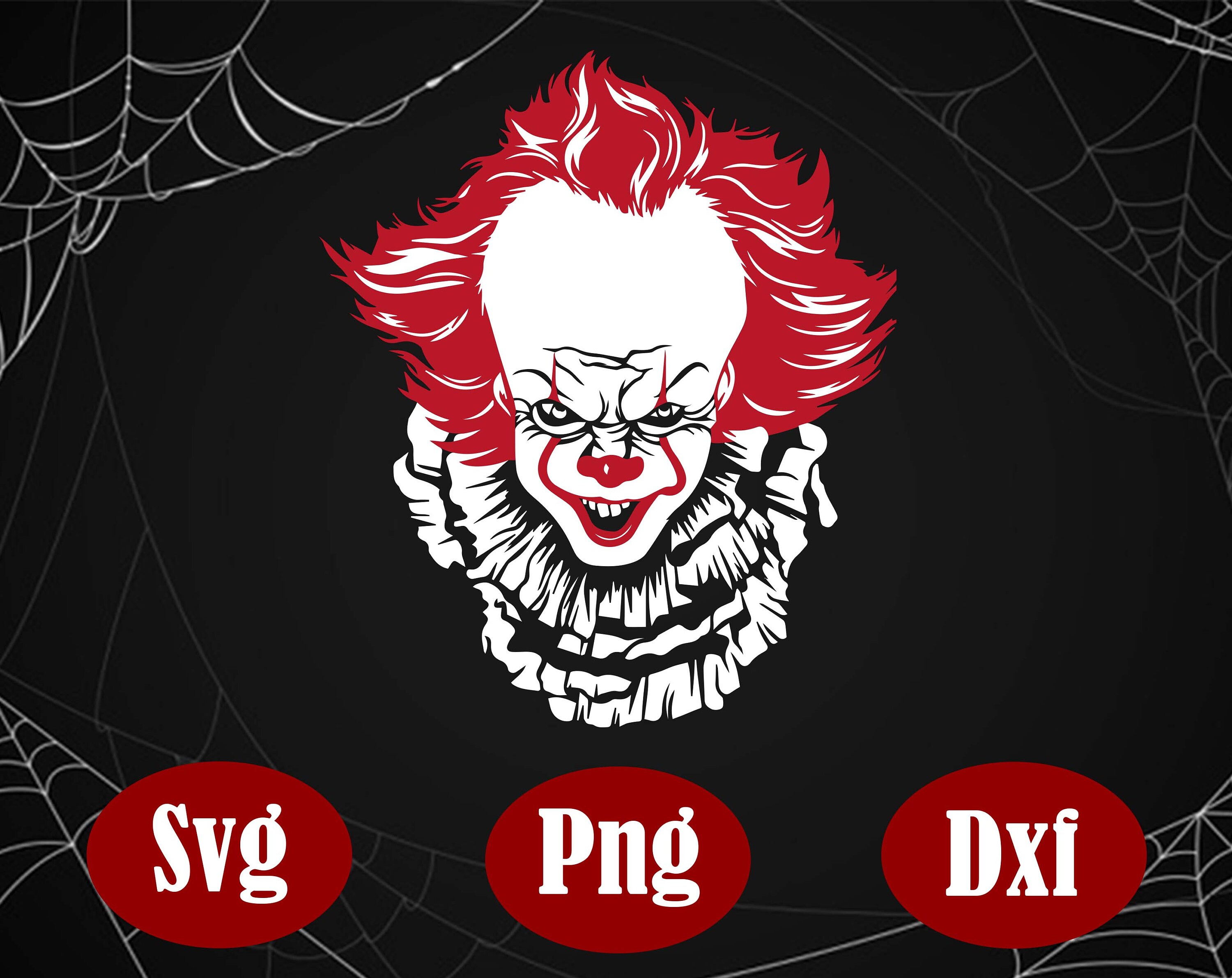 Pennywise SVG For Cricut