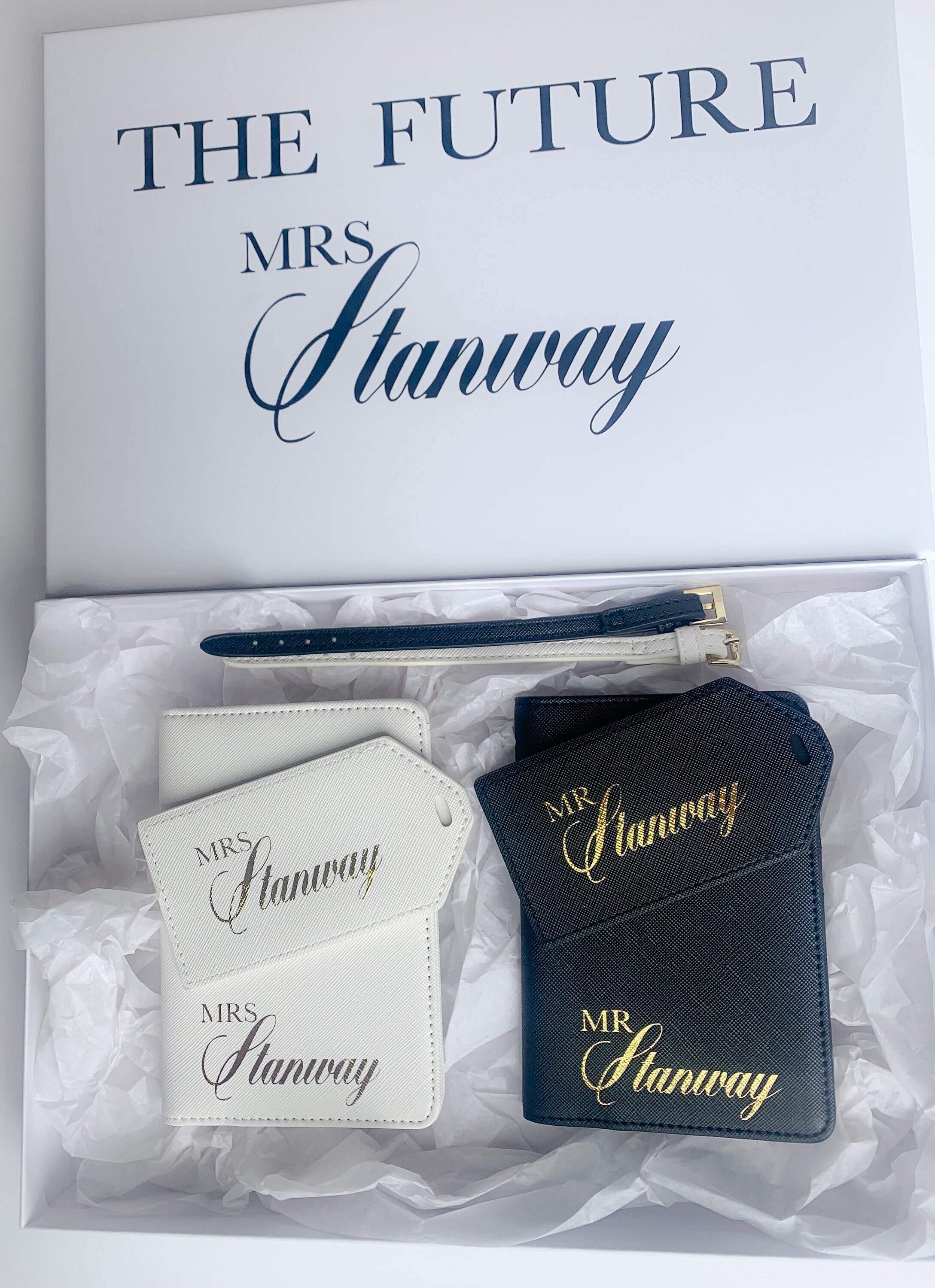 His and Hers Passport and Luggage Tag / For Him / For Her / Etsy