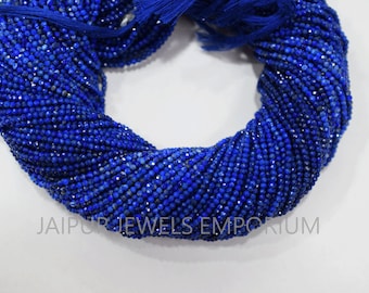 Fine Diamond Cutting Lapis Faceted Beads , Lapis Rondelle Beads ,Sold By Strand ,2-2.50 mm ,13 inches ,MC3JJE71A