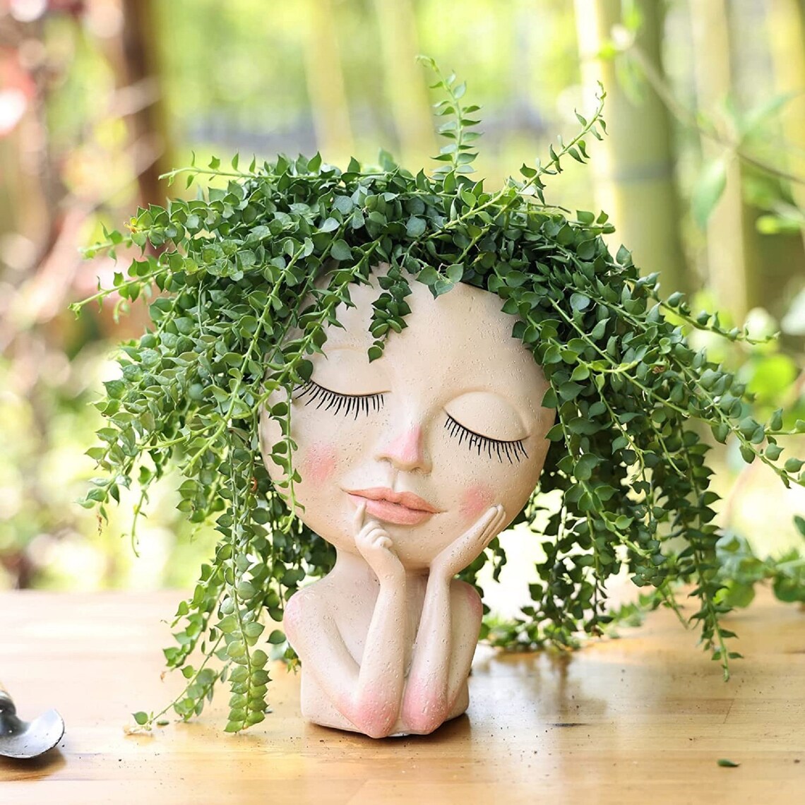 Face Planter Pot Face Flower Pots for Indoor and Outdoor Etsy