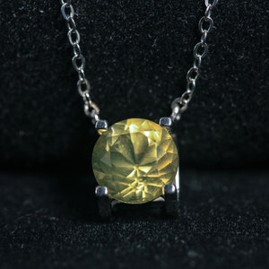 Mexican Blue Amber Pendant. &quot;Diamond Cut&quot;. Sterling Silver Set And Chain. Silver 925 Gift. Ladies Gift Jewelry.