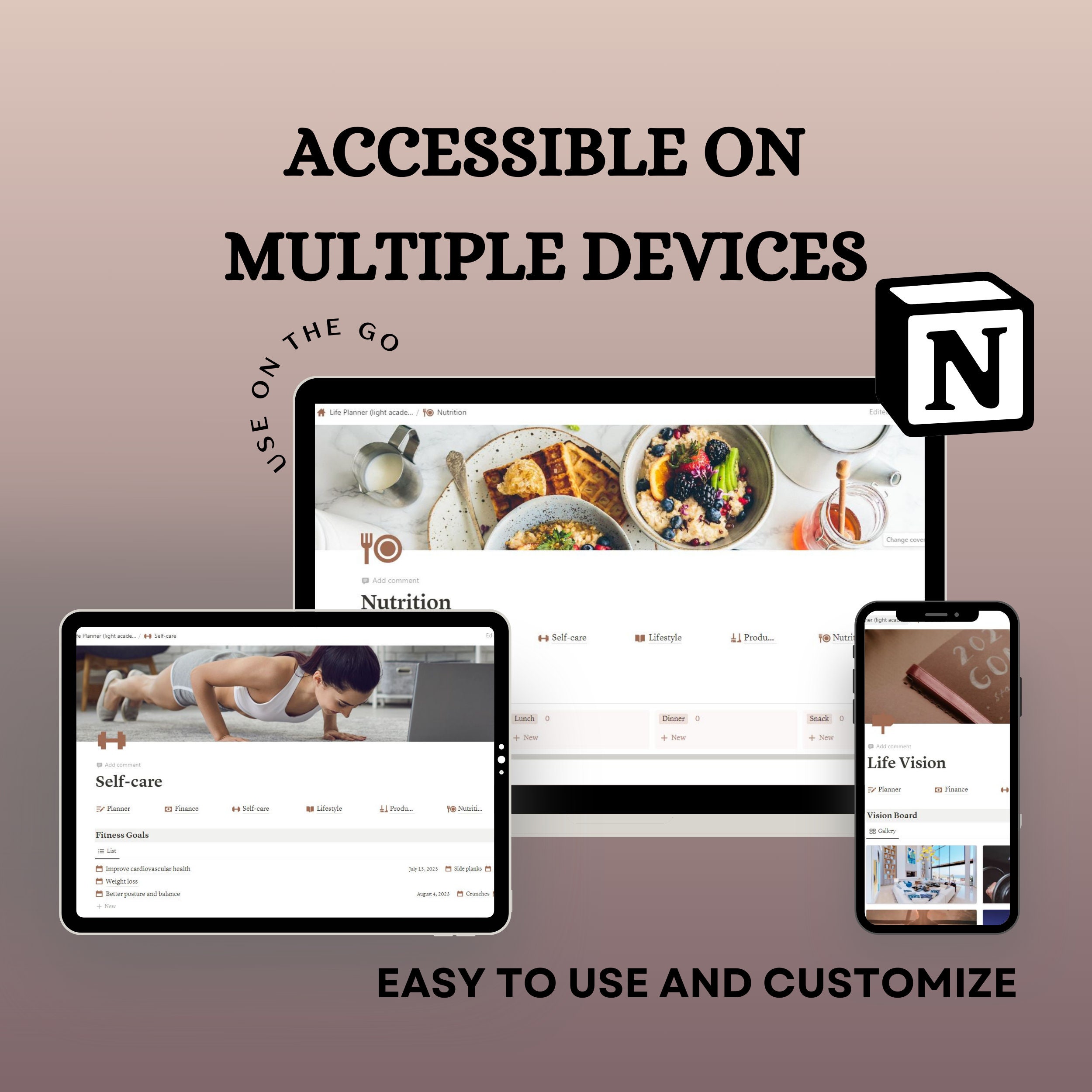 Notion Ultimate Life Planner 2023 All in One Notion Template - Etsy