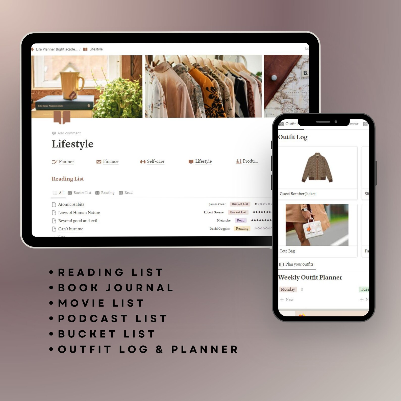Notion Ultimate Life Planner 2023 All in One Notion Template - Etsy