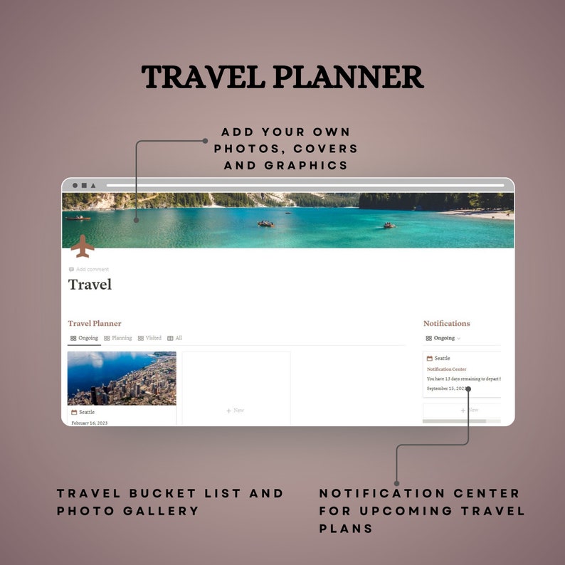 Notion Ultimate Life Planner 2023 All in One Notion Template - Etsy