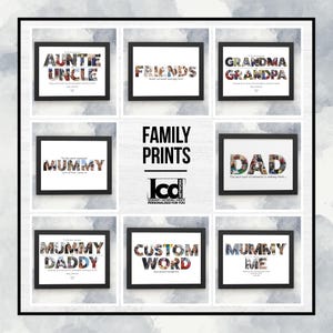 Personalised 30th Photo Collage Birthday Gift Wall Art Framed Home Décor Birthday Gifts for Friends & Family image 8