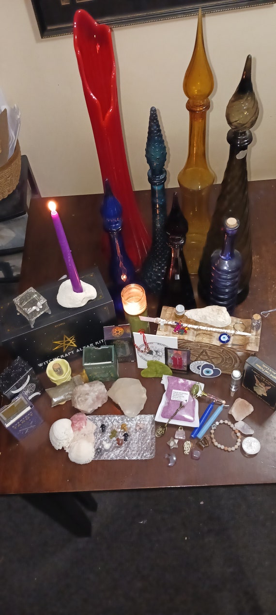 Witchcraft Kit, Witchcraft Supplies, Beginner Witch Kit, Wicca