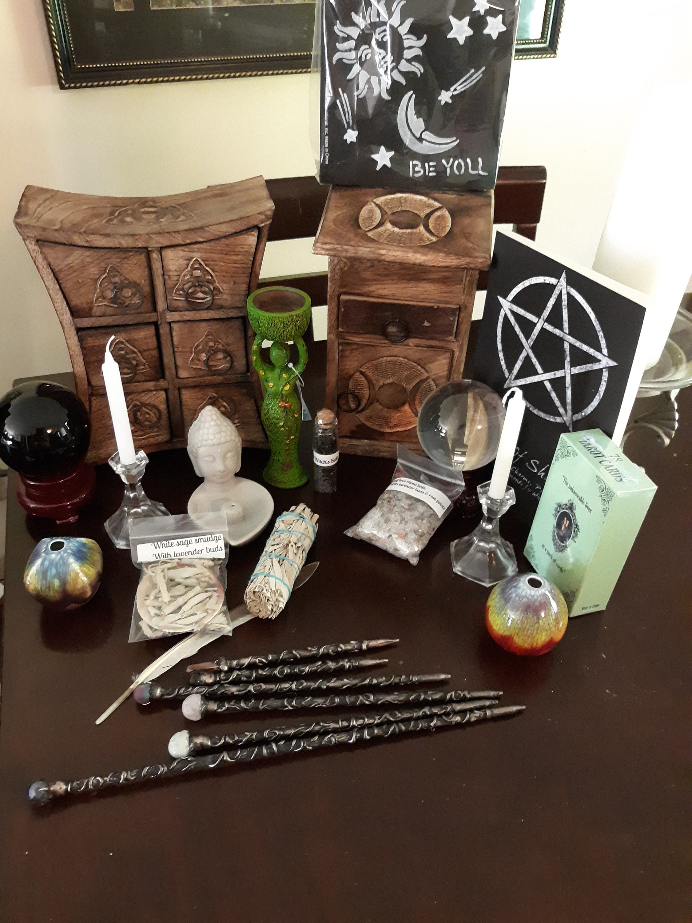 Witch kit beginner witch kit baby witch kit alter supplies Etsy