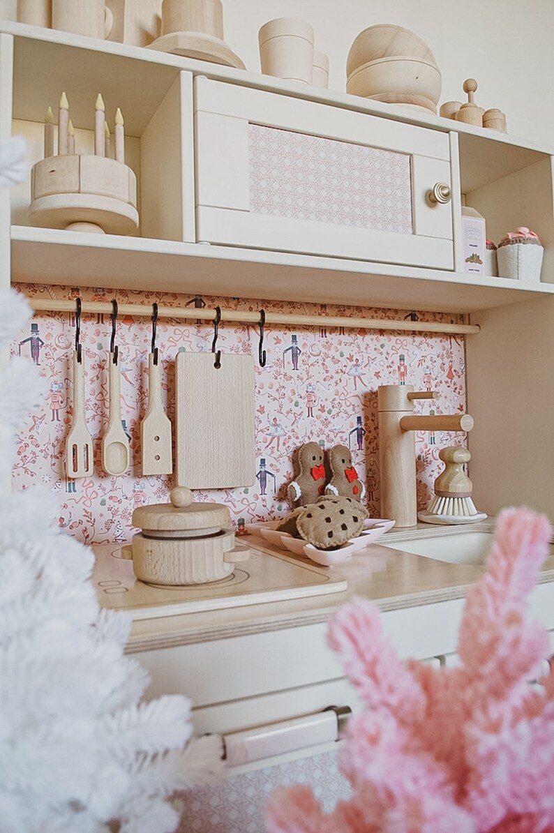 Splashback Wallpaper for IKEA Düktig & KMART Play Kitchen in Etsy