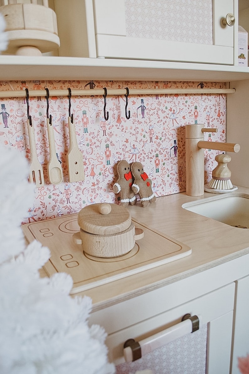 Splashback Wallpaper for IKEA Düktig & KMART Play Kitchen in Etsy