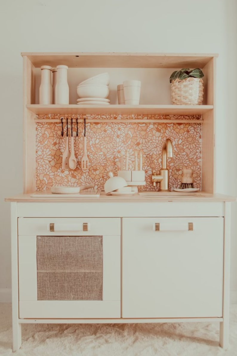 Splashback Wallpaper for IKEA Düktig & KMART Play Kitchen in Etsy