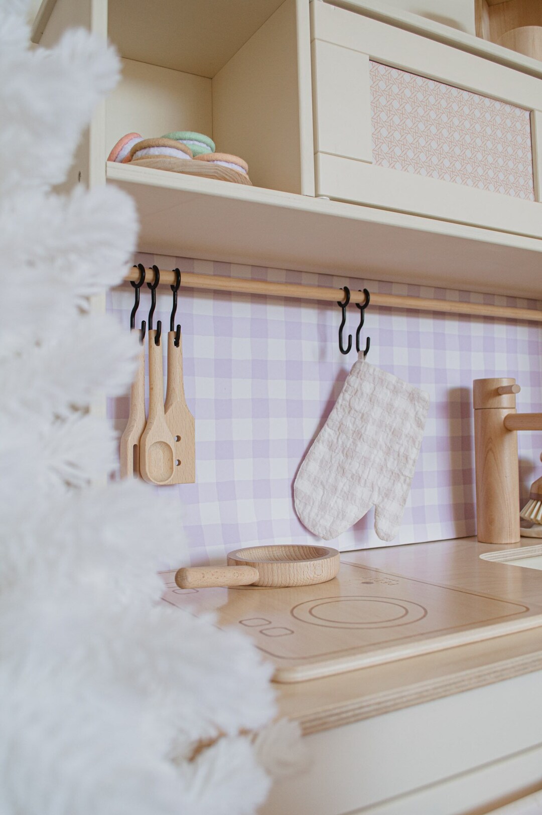 Splashback Wallpaper for IKEA Düktig & KMART Play Kitchen in Etsy