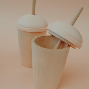 Play Kitchen Wooden Milkshake Cup Toy, Pretend Play
