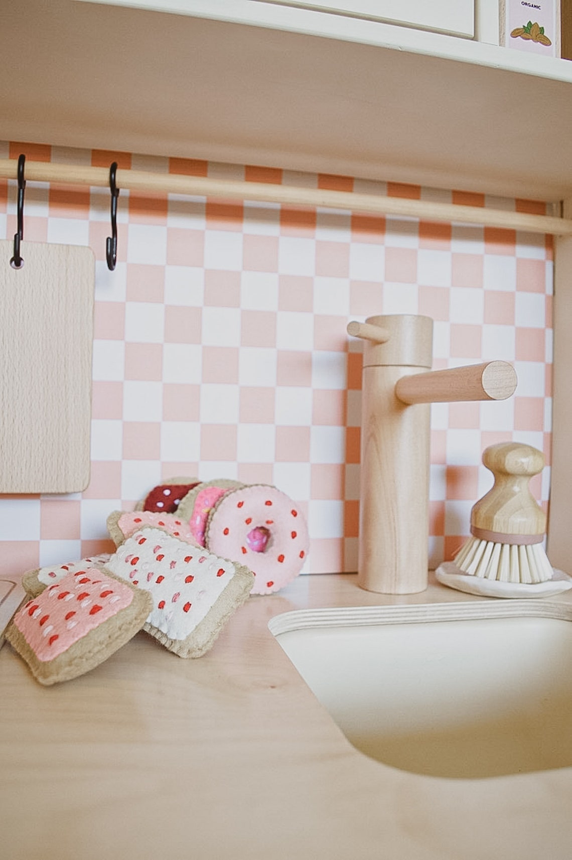 Splashback Wallpaper for IKEA Düktig & KMART Play Kitchen in Etsy