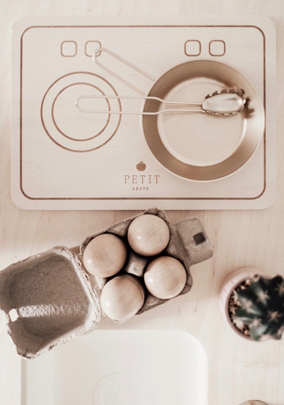 The Wooden Cooktop for IKEA Düktig Play Kitchen Hack