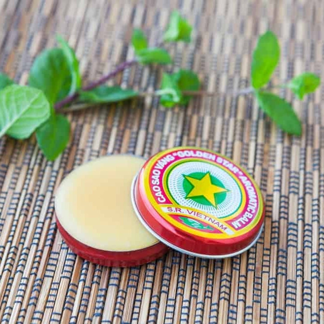 High Gold Star Golden Star Balm Cao Sao Vang Open Lid - Etsy