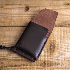 Cartera No. 67 / Cartera minimalista para hombre / Bolsillo delantero / Titular de la tarjeta de crédito de cuero I Edc Wallet / Todos los días llevar imagen 6